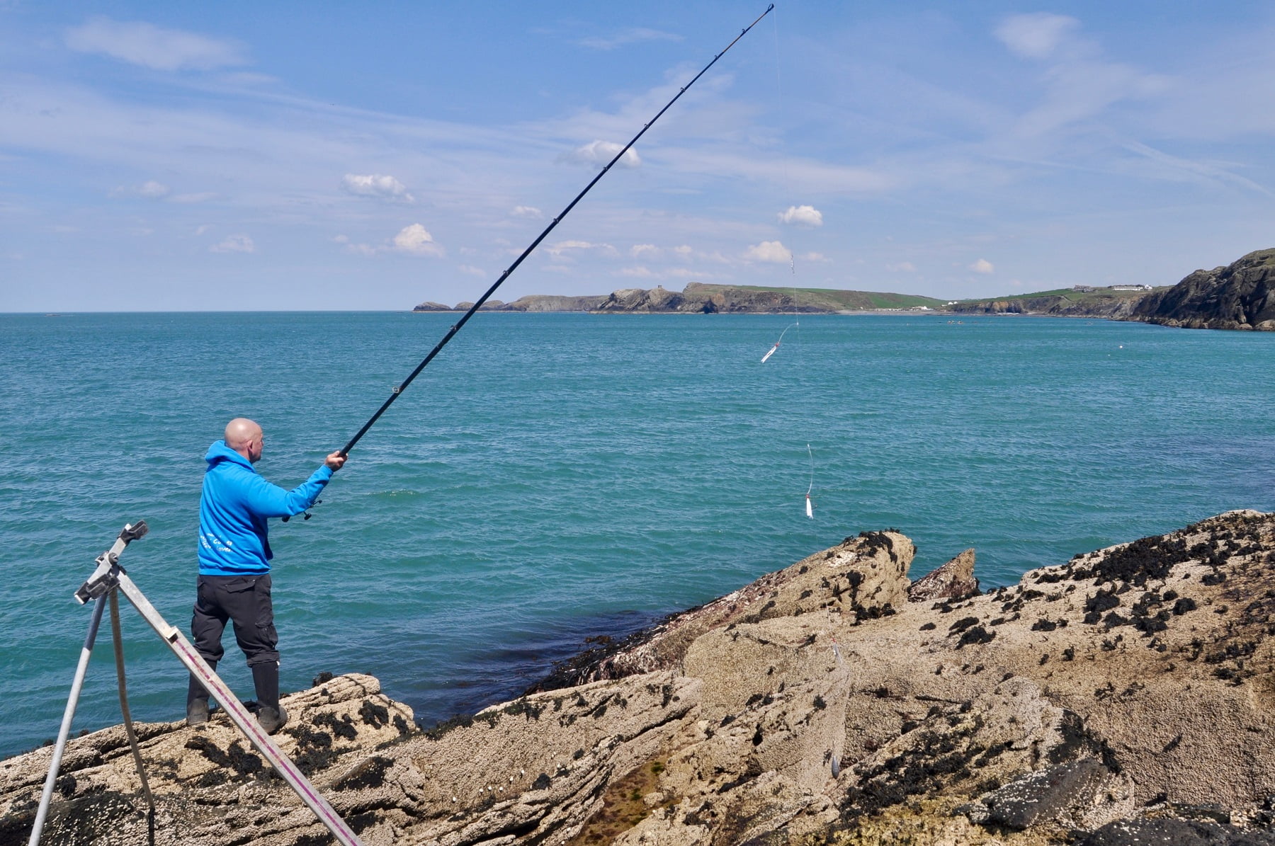 Beginners guide to shore fishing - Fishing in Wales