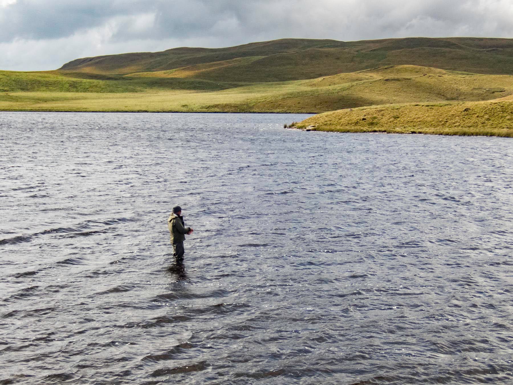 Fishing llyn gynon