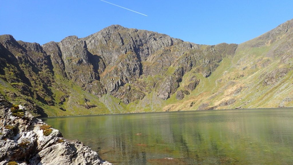 A wild Welsh lake