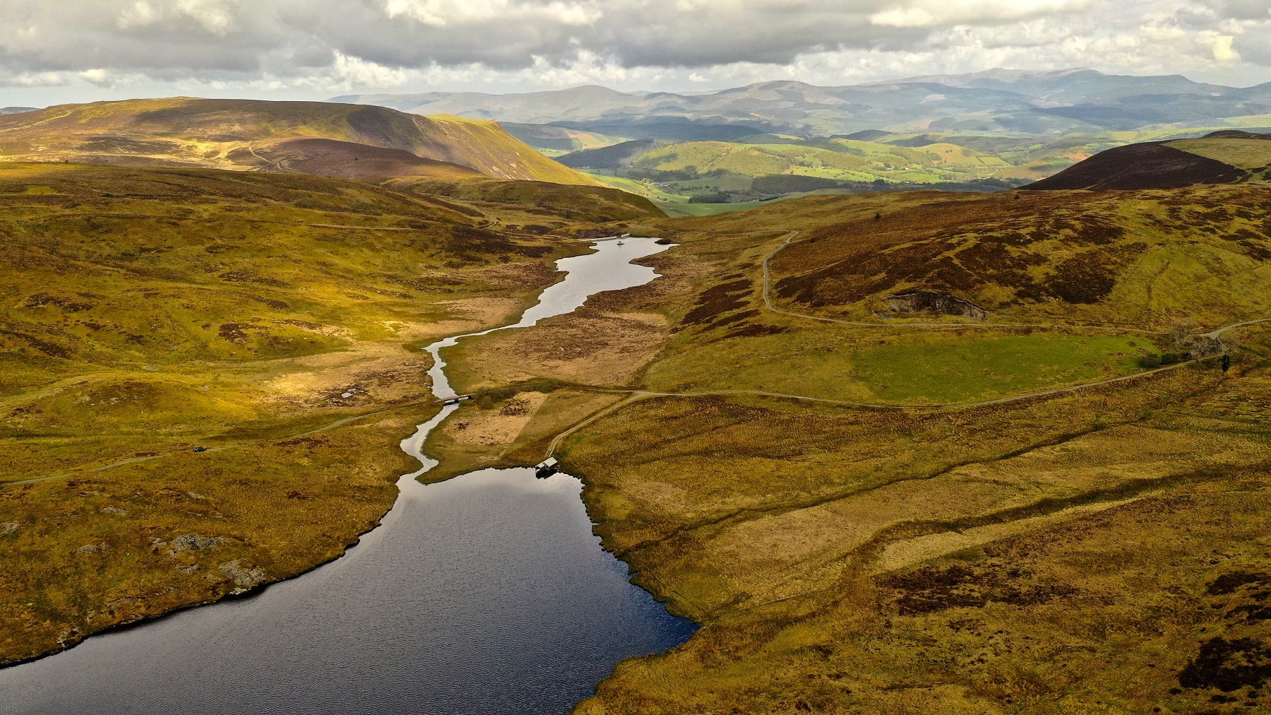llyn fishing in Wales