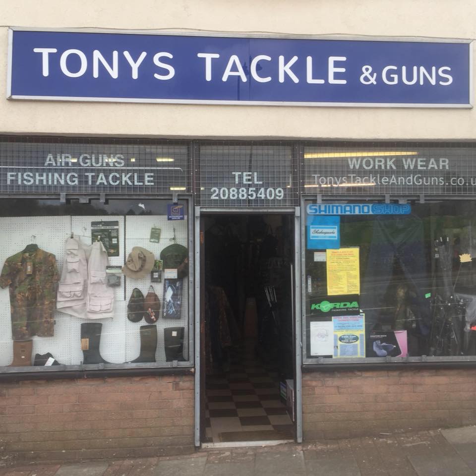 Tony's Tackle & Guns Caerphilly - Fishing in Wales