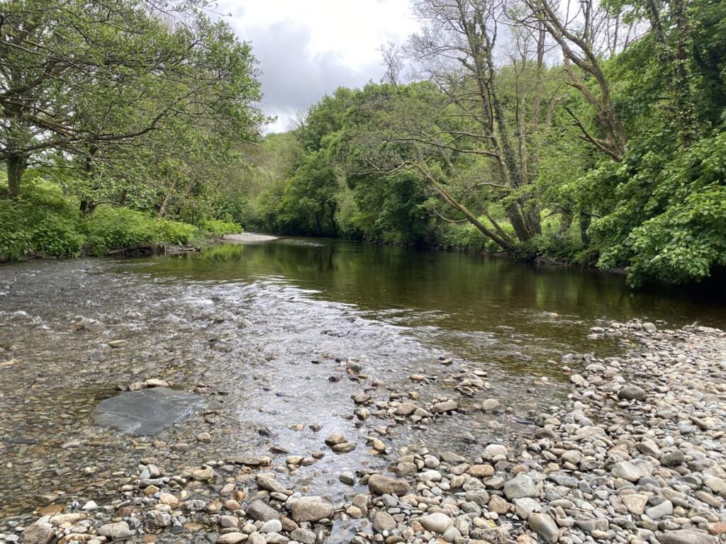 fly fishing river wnion