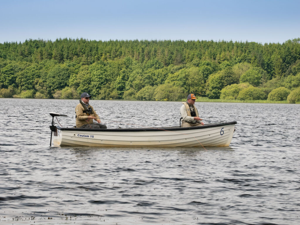 Cefni reservoir fishing