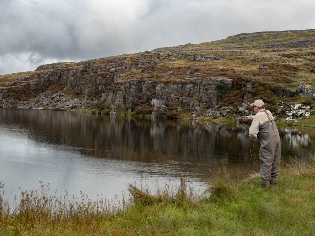 llyn eiddew bach fishing