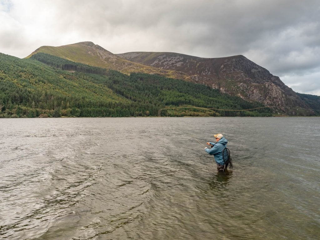 llyn cwellyn fly fishing