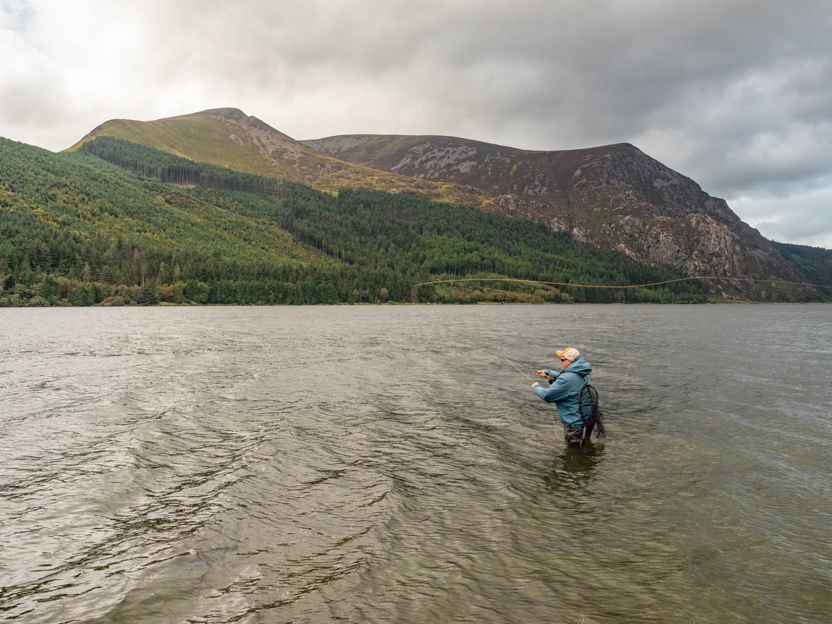 llyn cwellyn fly fishing