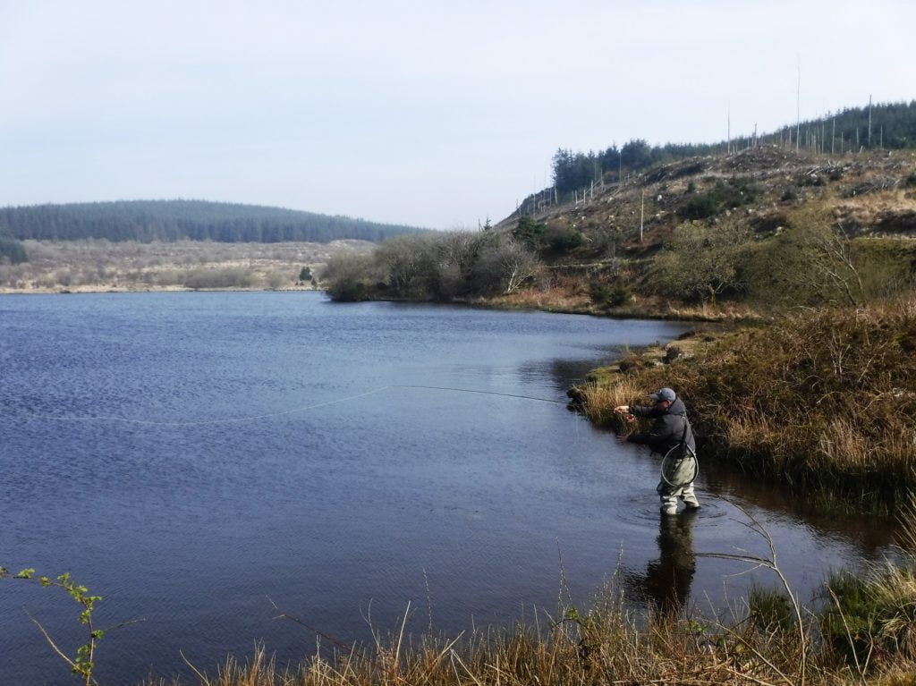 Fishing llyn Blaenmelindwr