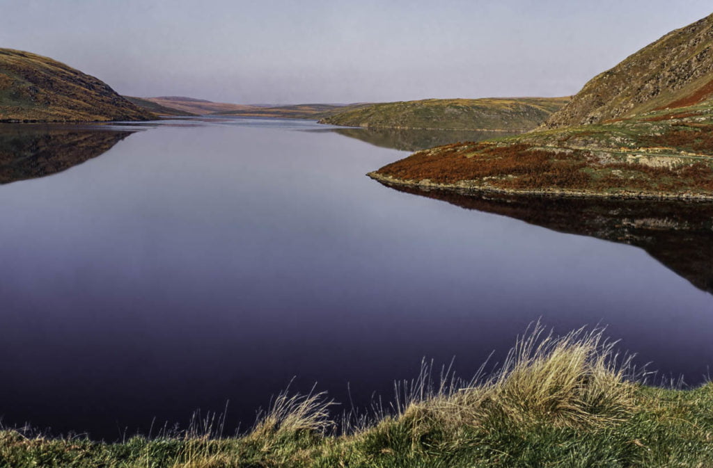 Claerwen reservoir trout fishing