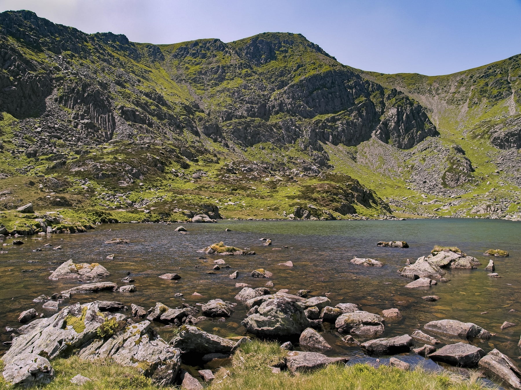 Ffynnon Lloer fly fishing