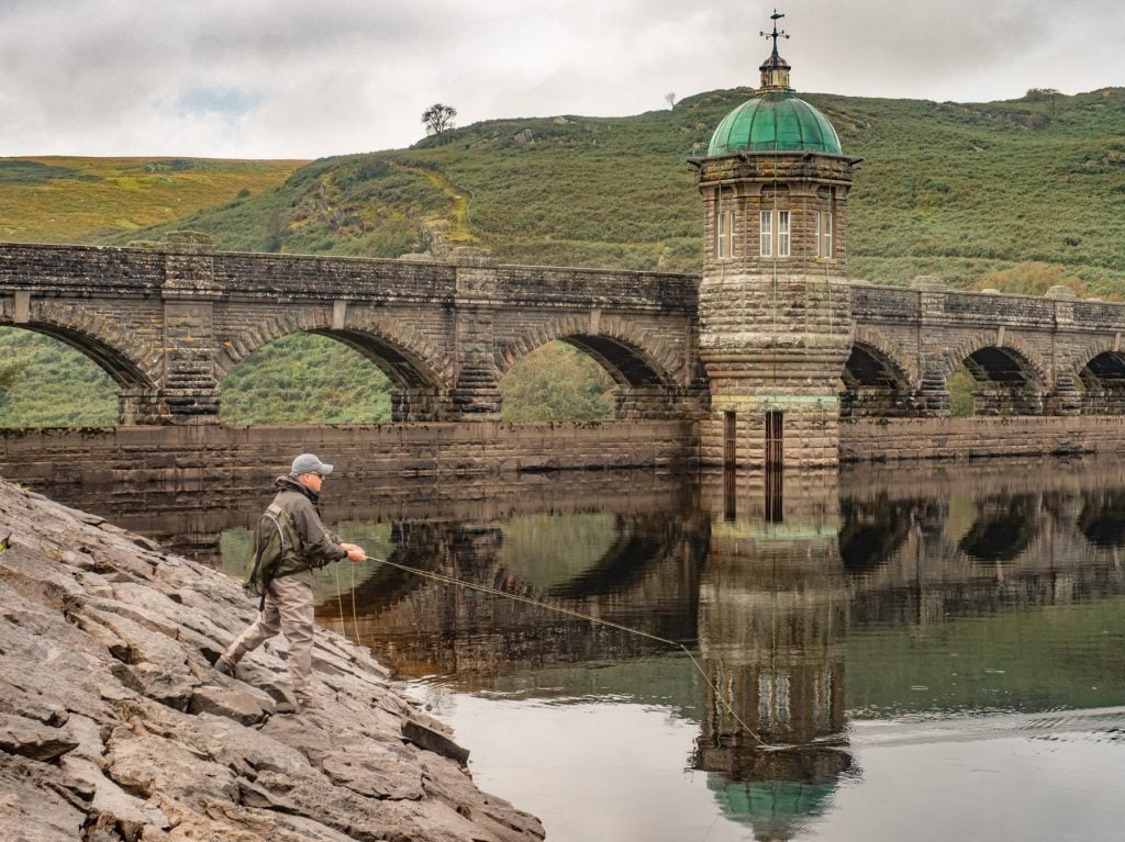 Graig goch dam elan valley fishing