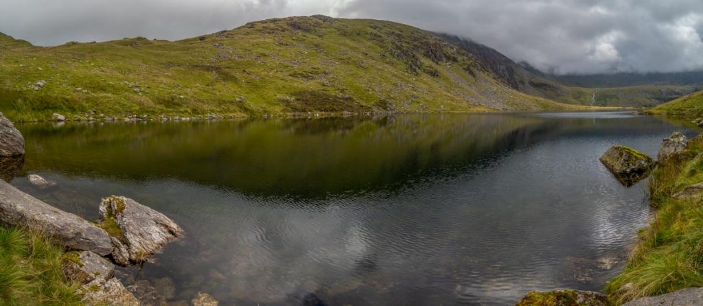 llyn Ffynnon y Gwas fishing