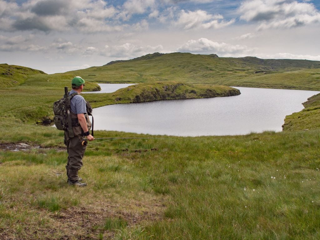 fishing llyn conglog