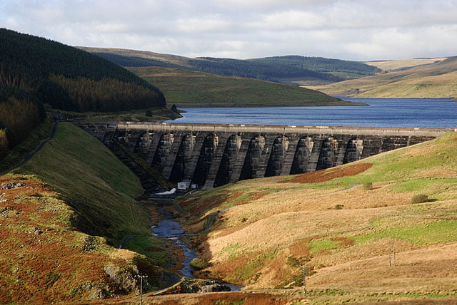 Nant y moch reservoir