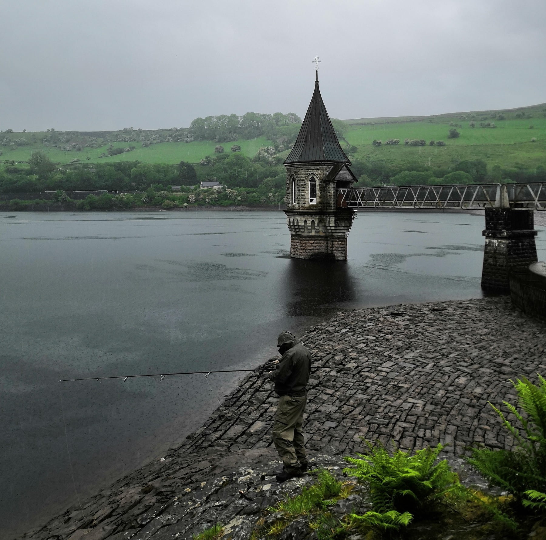 Pontsticill Reservoir fishing