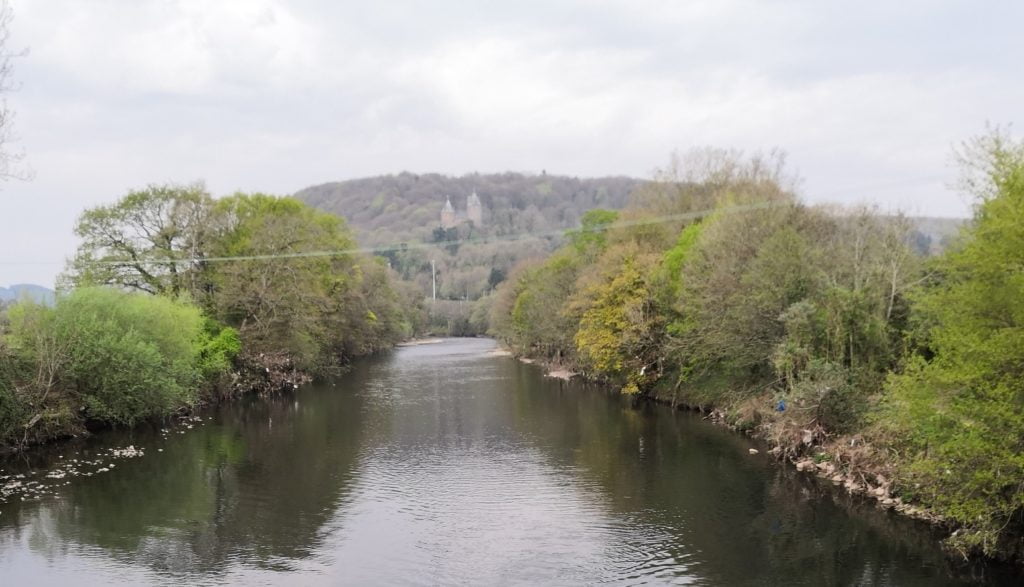 River taff in Morganstown