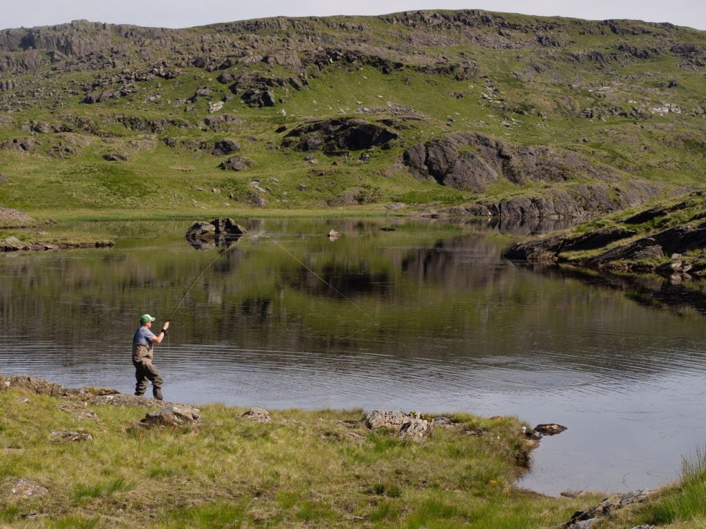 fishing llyn cwm corsiog