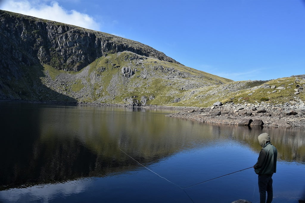 llyn dulyn fishing Wales