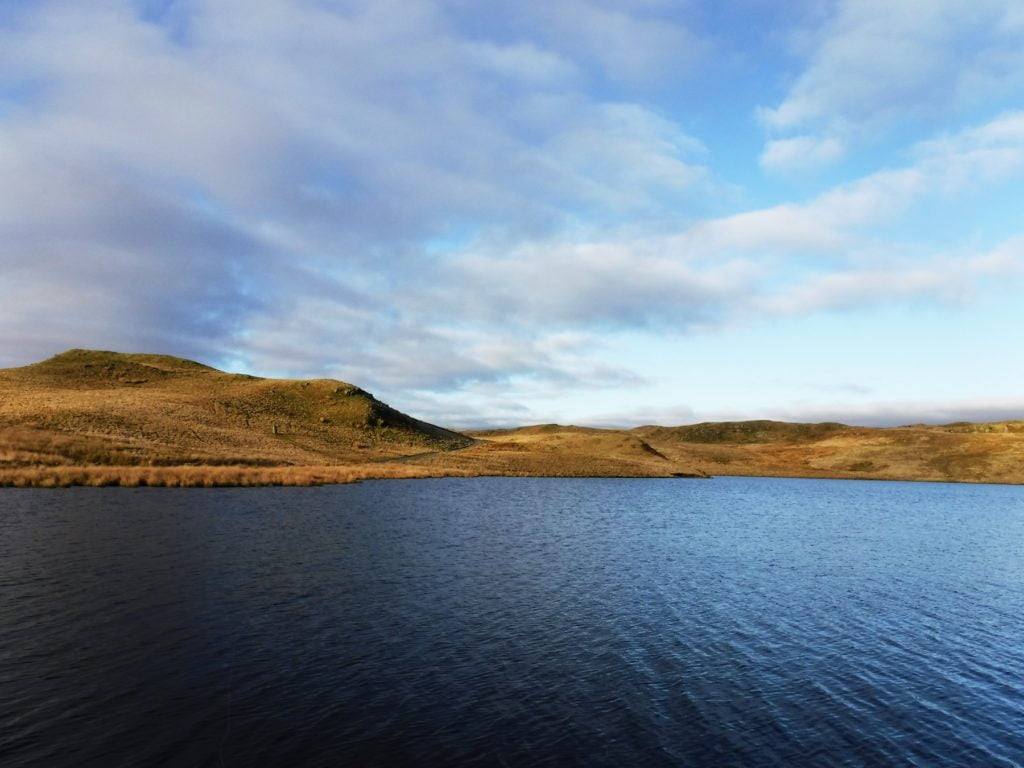 llyn Egnant - lake of the church