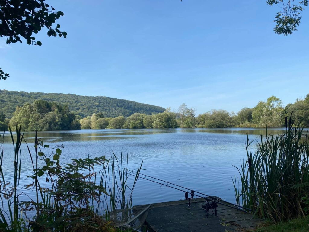 Tair llyn fishery Wales