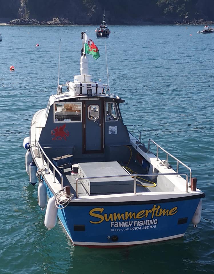 Tenby fishing