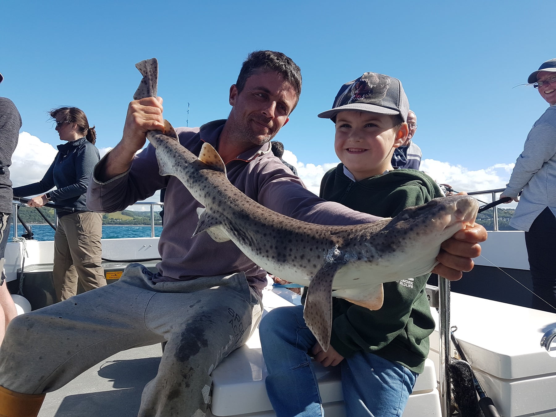 bull huss on an epic fishing trip
