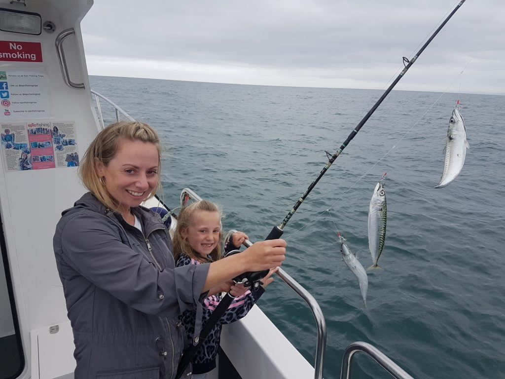 family friendly mackerel fishing trip