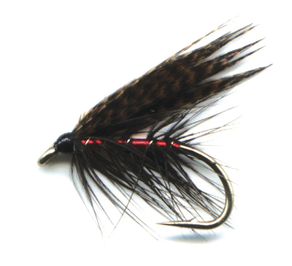 Fly Fishing Fliesbox of Nine Traditional Welsh Flies every Box is