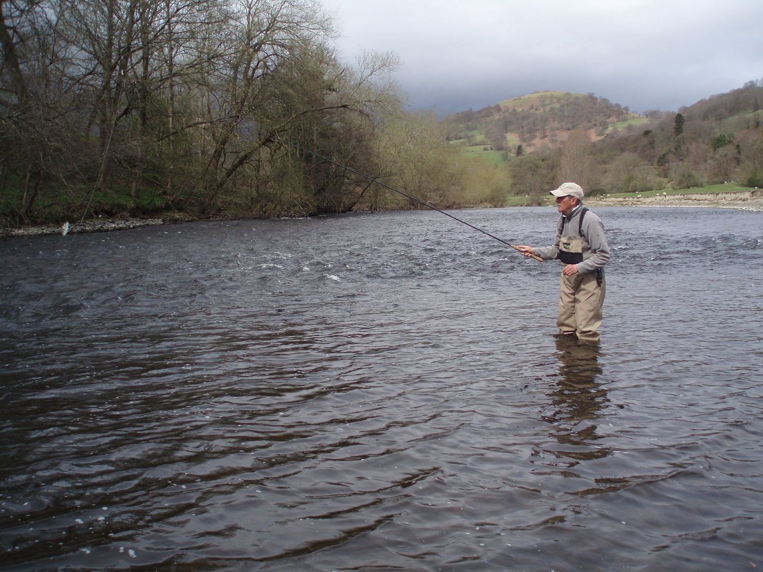 perfect tenkara water on Dee