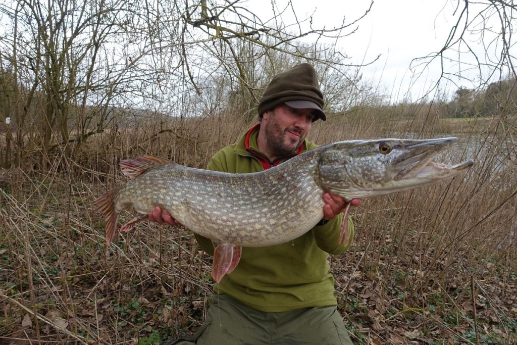 River Wye pike fishing wales