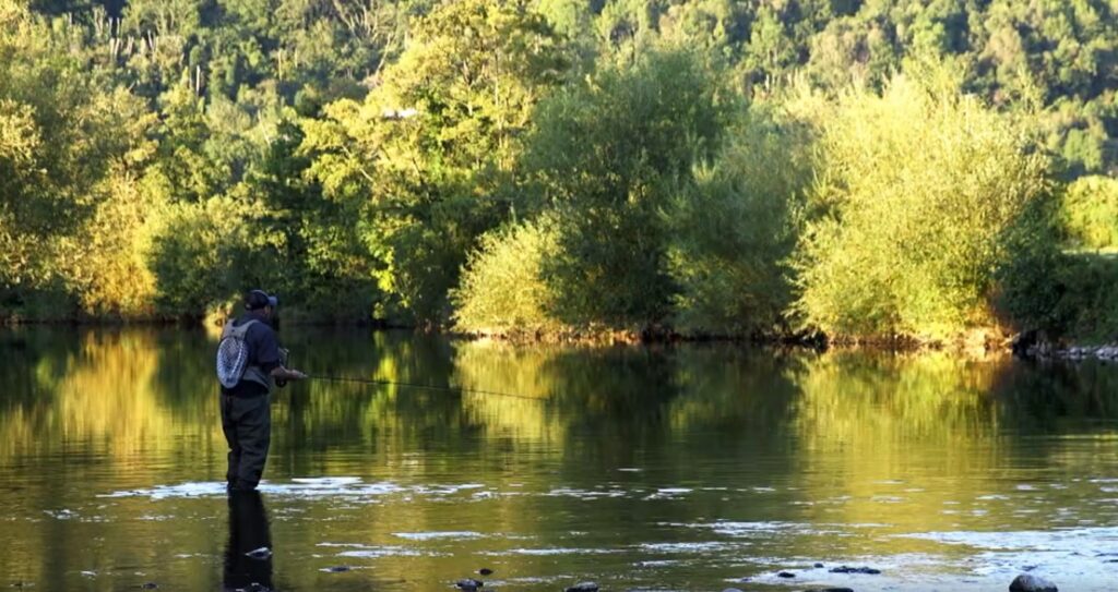 fly fishing river usk