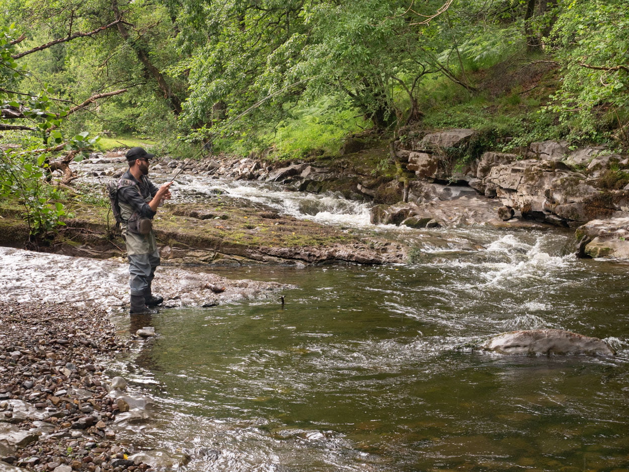 River Fly Fishing for Beginners: 10 Top Tips - Fishing in Wales