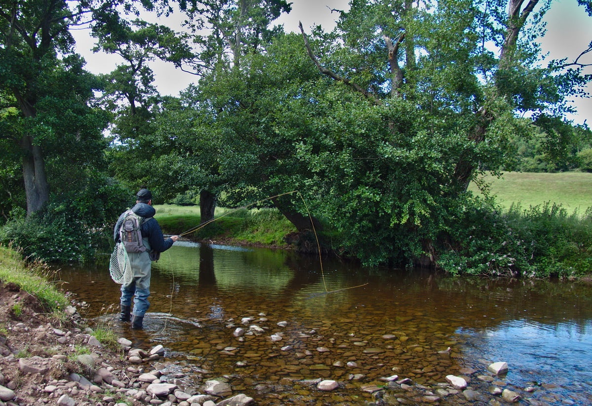 Fly fishing Welsh rivers