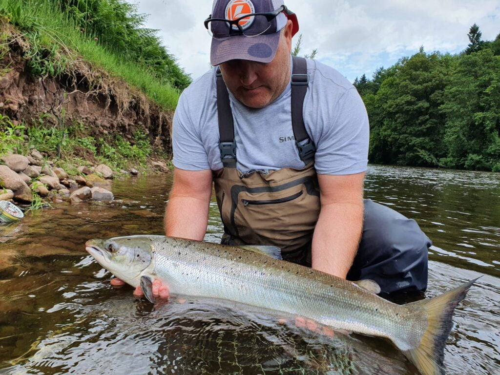 Salmon fishing in Wales