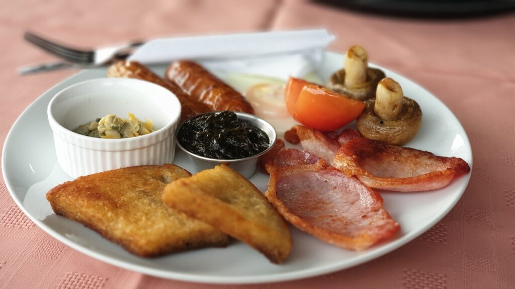 A welsh fishing breakfast