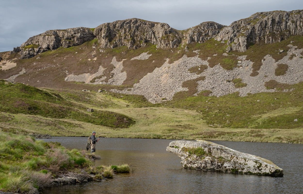 fishing in wales llyn gamallt lakes