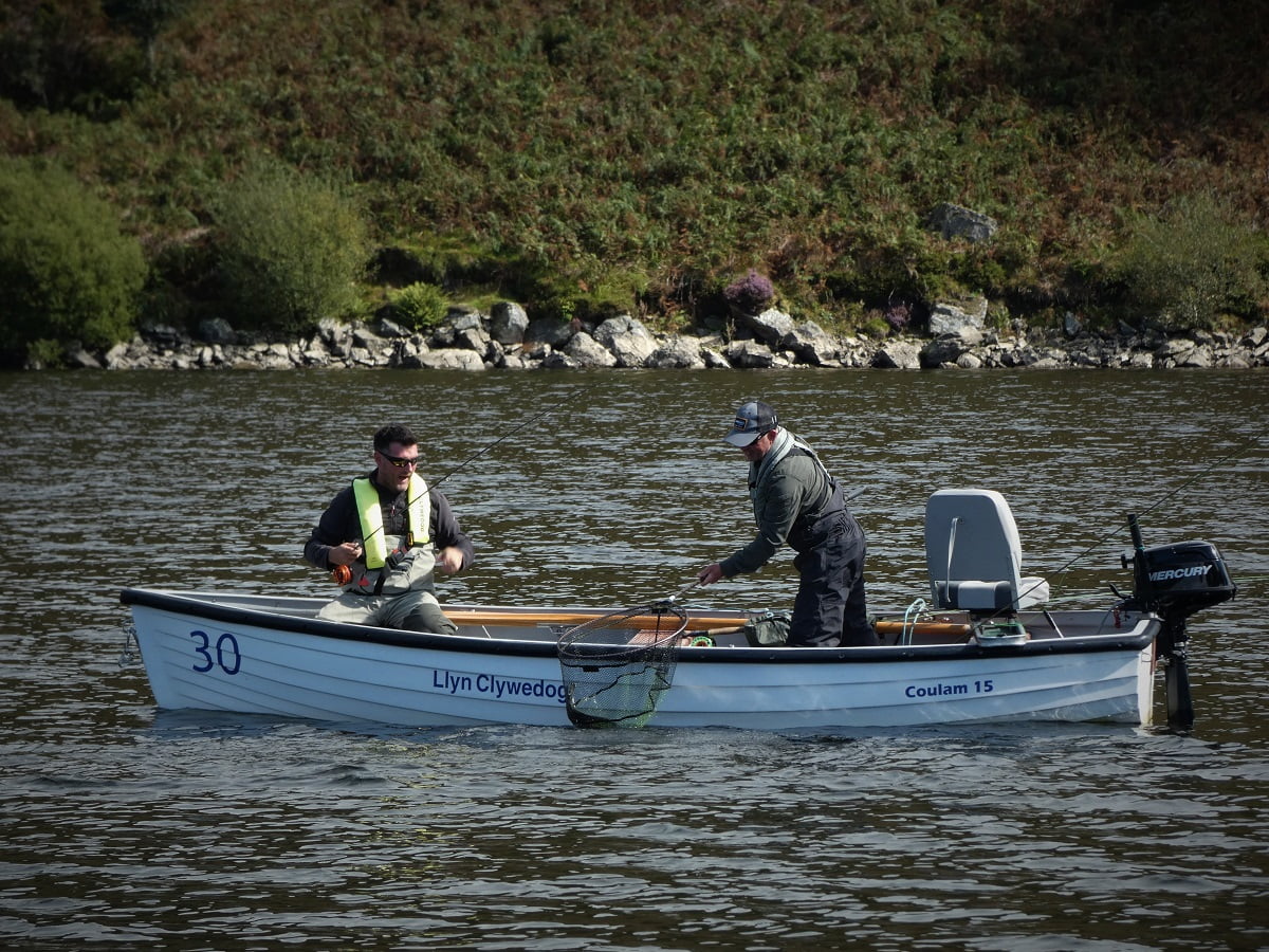 llyn Clywedog fishing