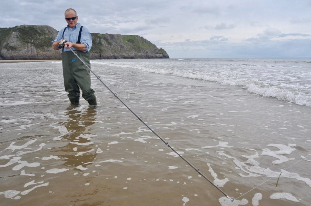 surf fishing in wales