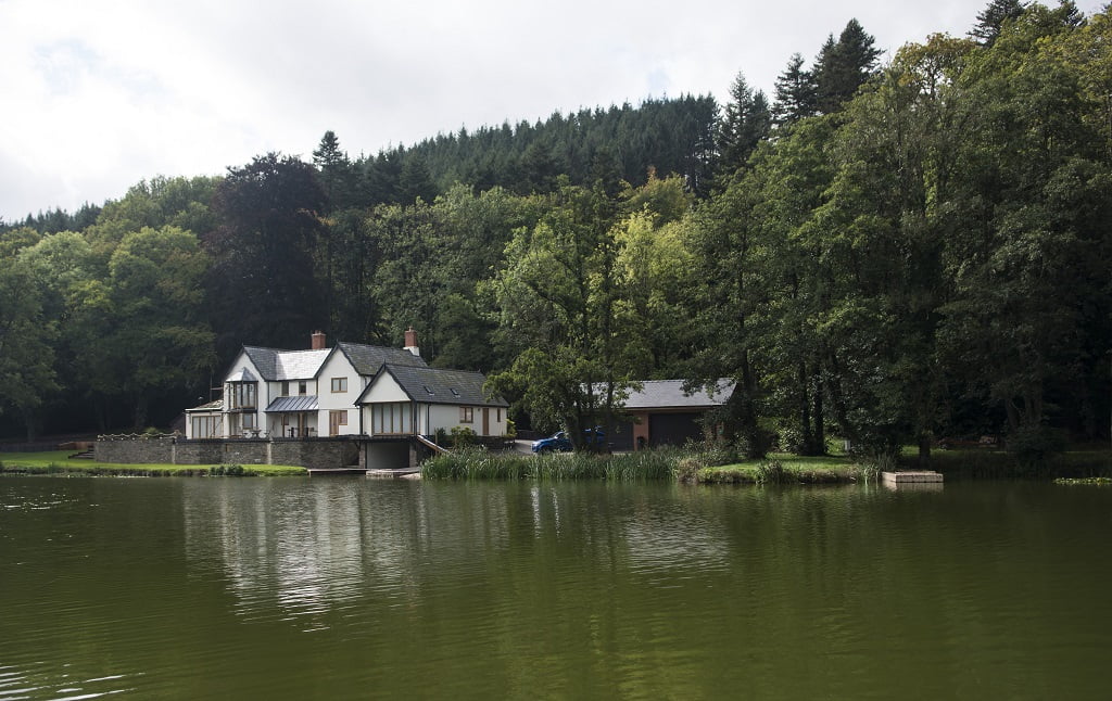 Float Tubing on Nant Moel Reservoir