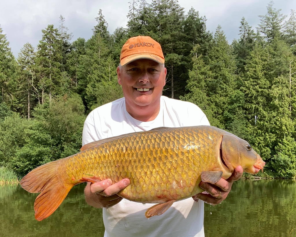 fly fishing for carp Wales