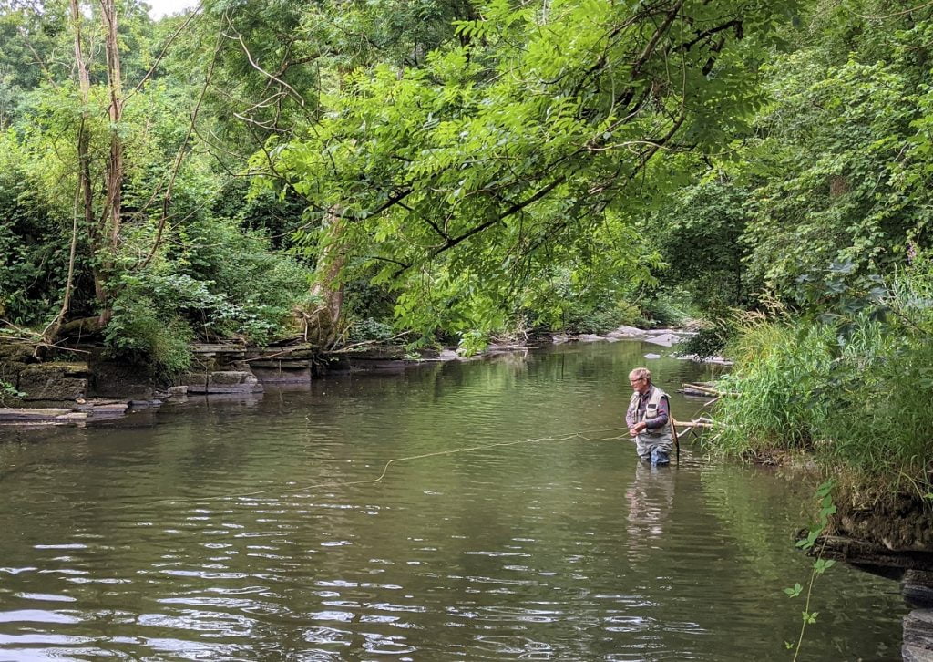 river edw Wales fishing