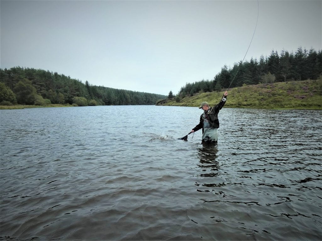 bank fishing llyn clywedog