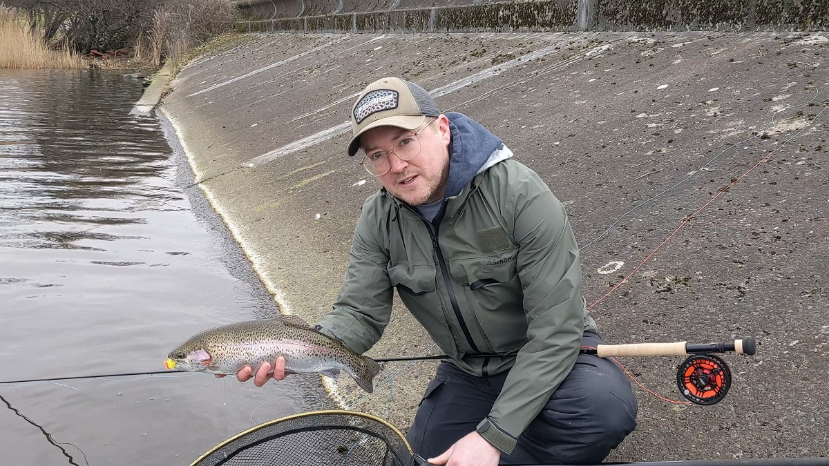 fishing eglwys nunydd reservoir