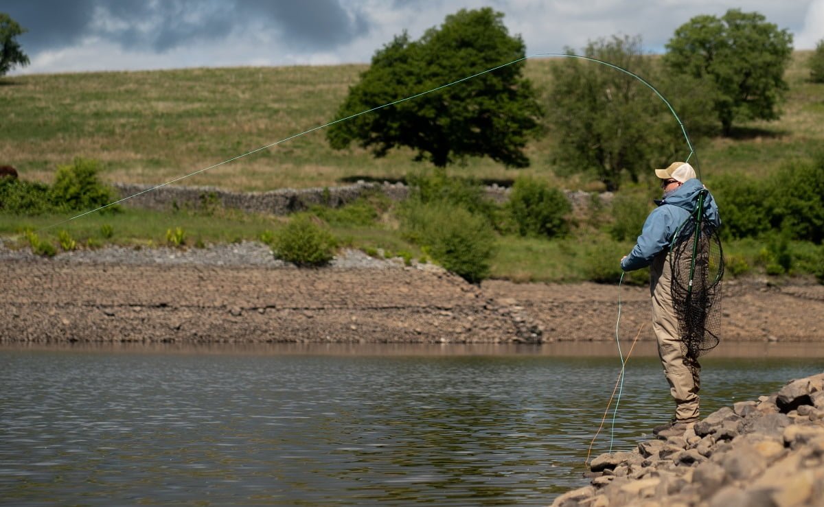 Nant Moel reservoir fishing