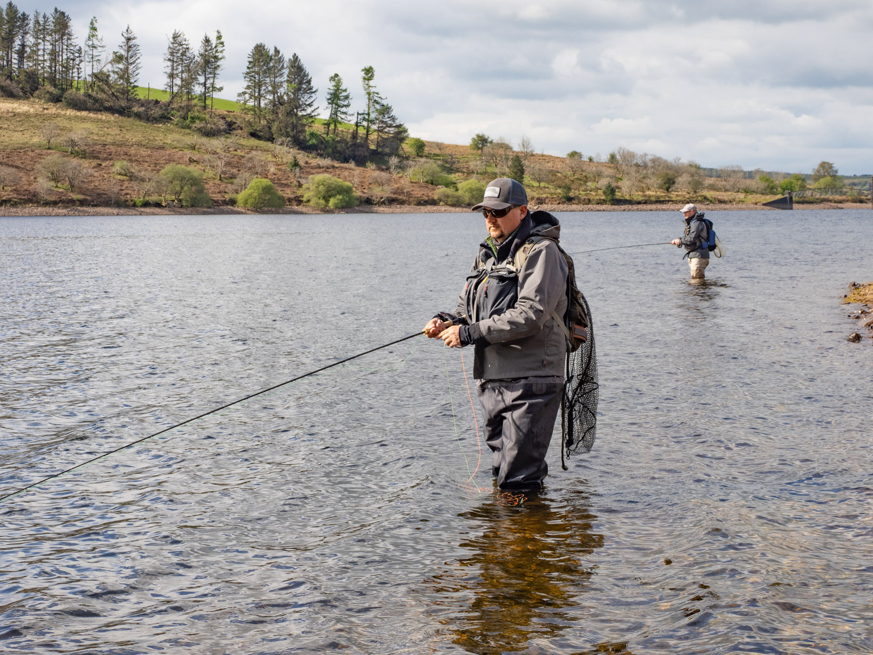 Crai reservoir fly fishing for trout