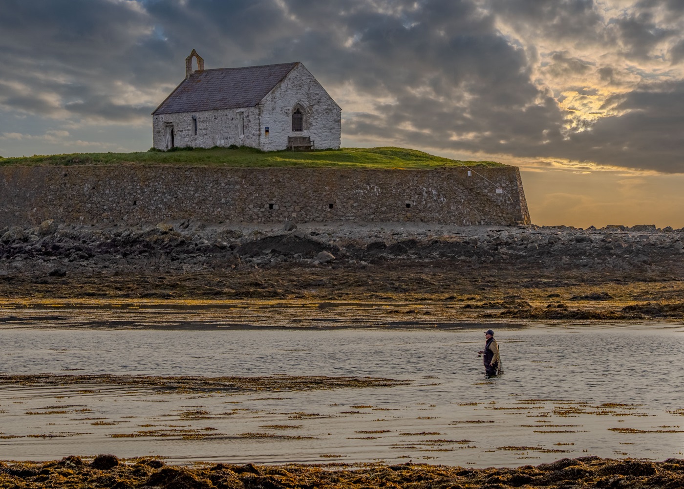 sea fishing on Anglesey Wales