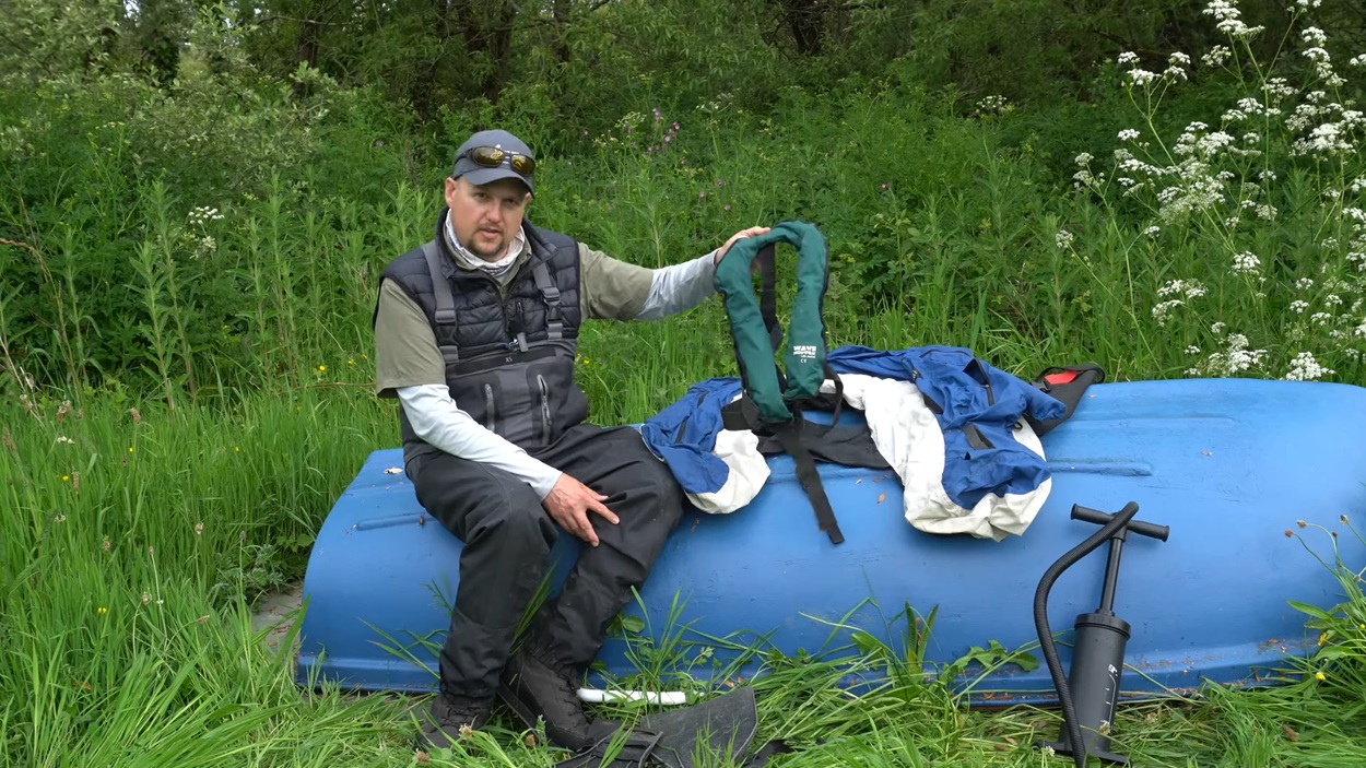 float tube fishing Wales