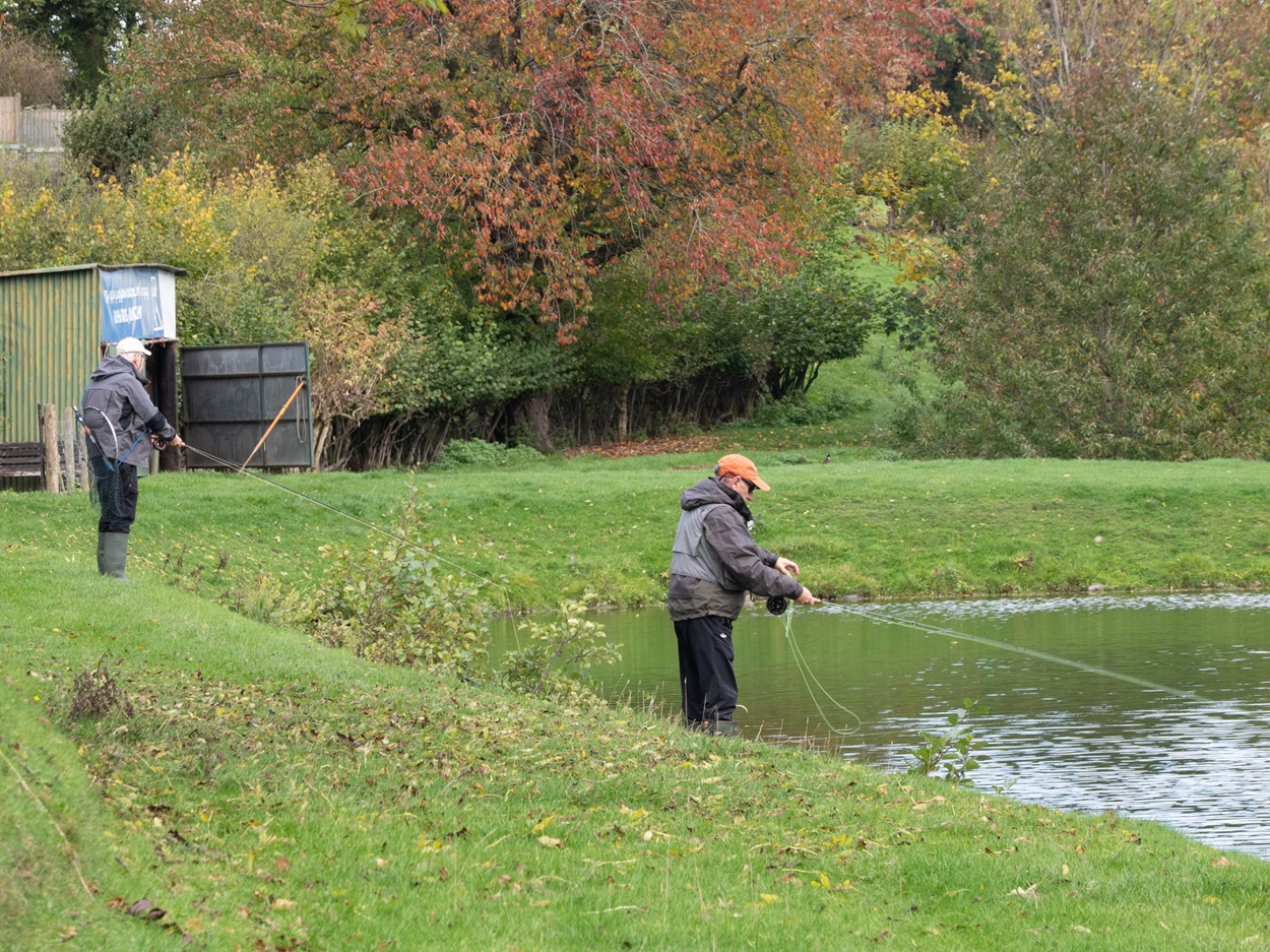 take a friend fishing in Wales